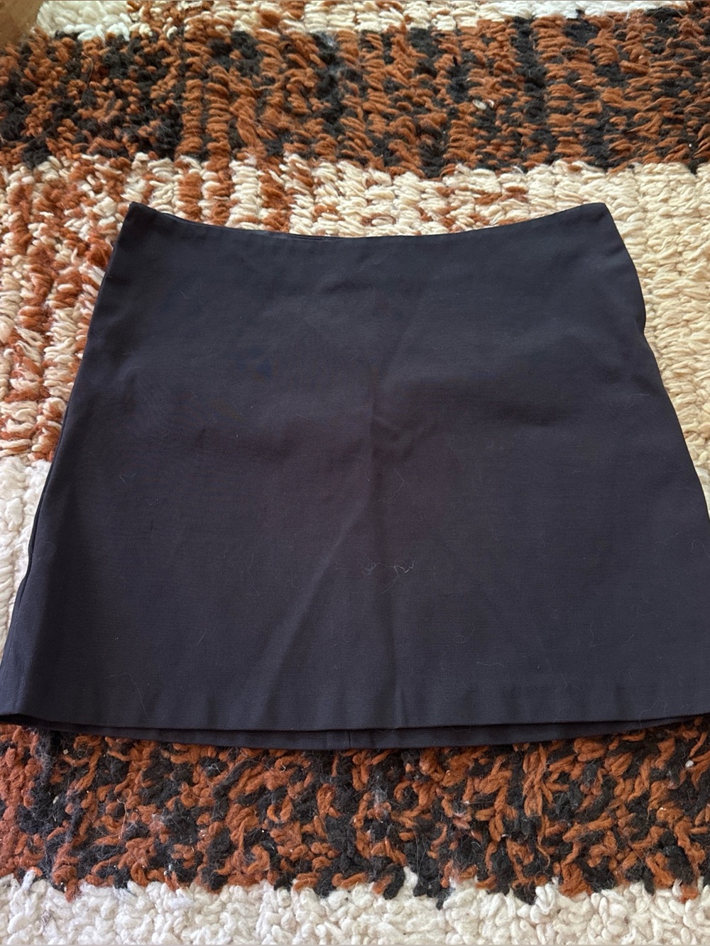 vintage black mini skirt